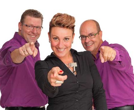 Bruiloftband Zeeland. Bruiloftband Crossroads als trio voor provincie Zeeland voor elk feest, bruiloft, huwelijk, bedrijfsfeest,